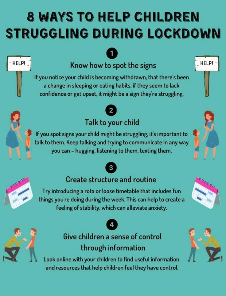 Image of Tips to support your child through lockdown