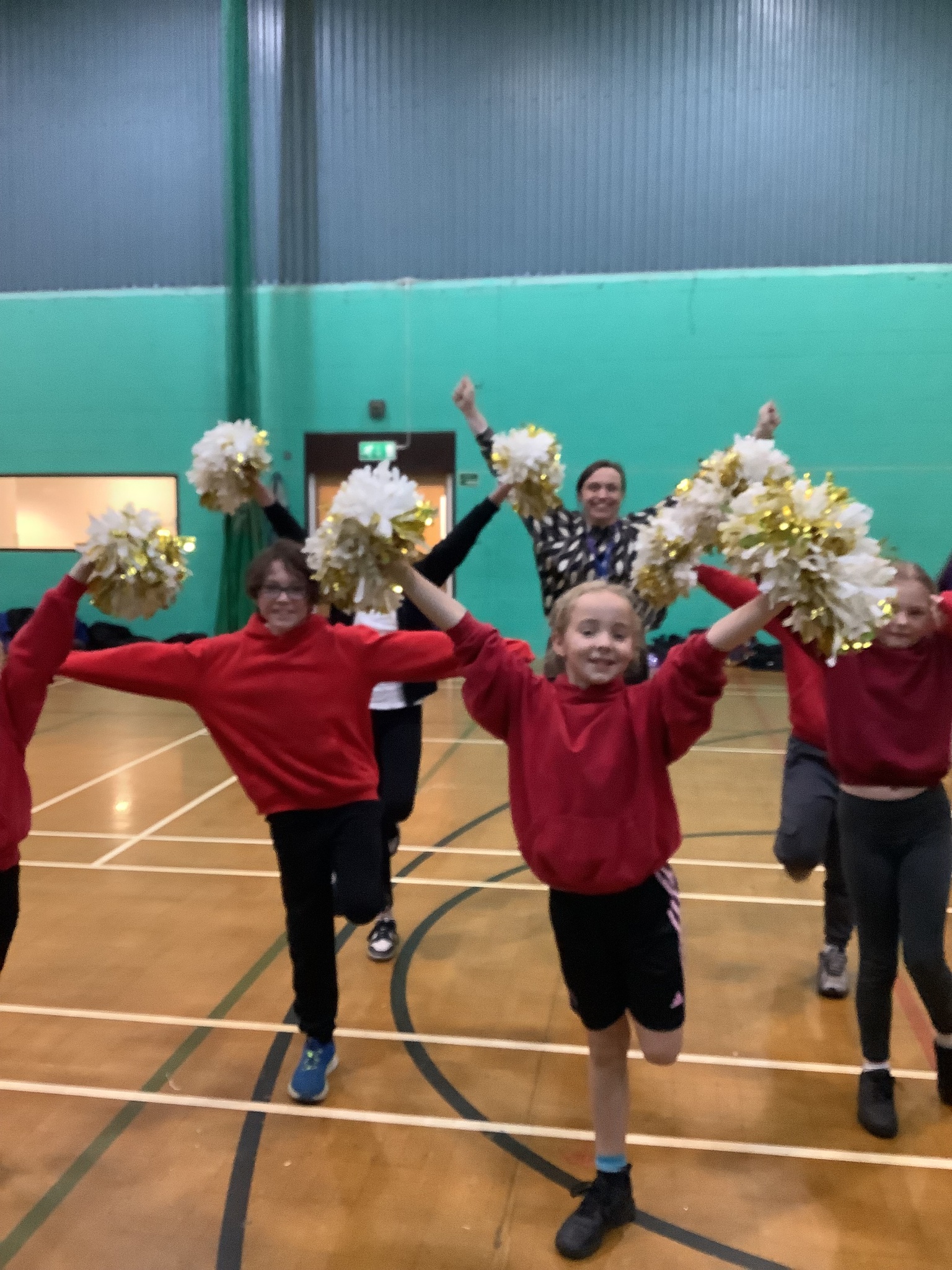 Image of Pupils shine at Cheerleading Festival