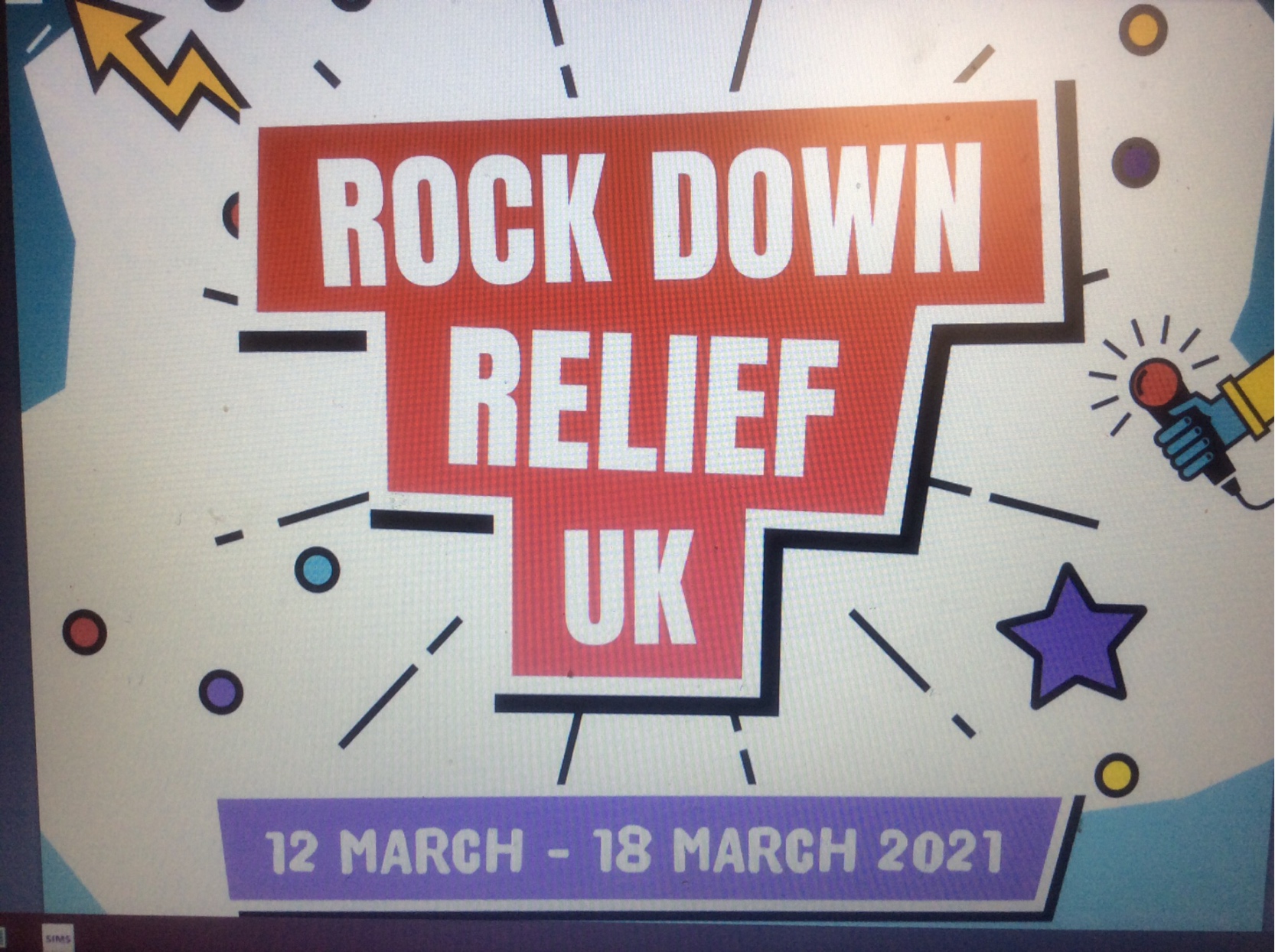 Image of Rock Down Relief - Times Table Rockstar in aid of Comic Relief