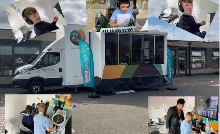 Image of Music Bus Arriving 25th November