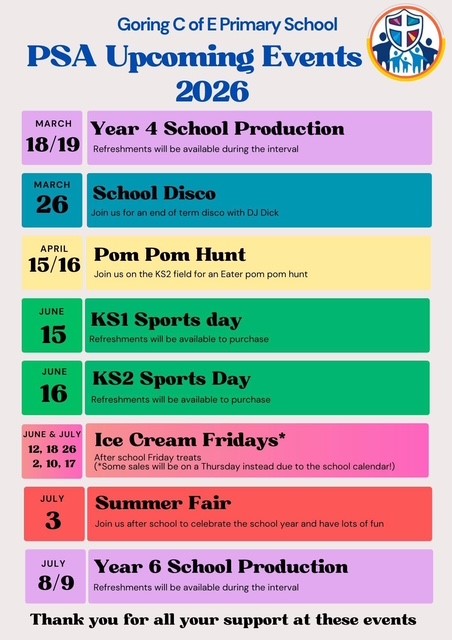 Image of Up & Coming Events