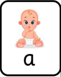 Image of a as in Baby