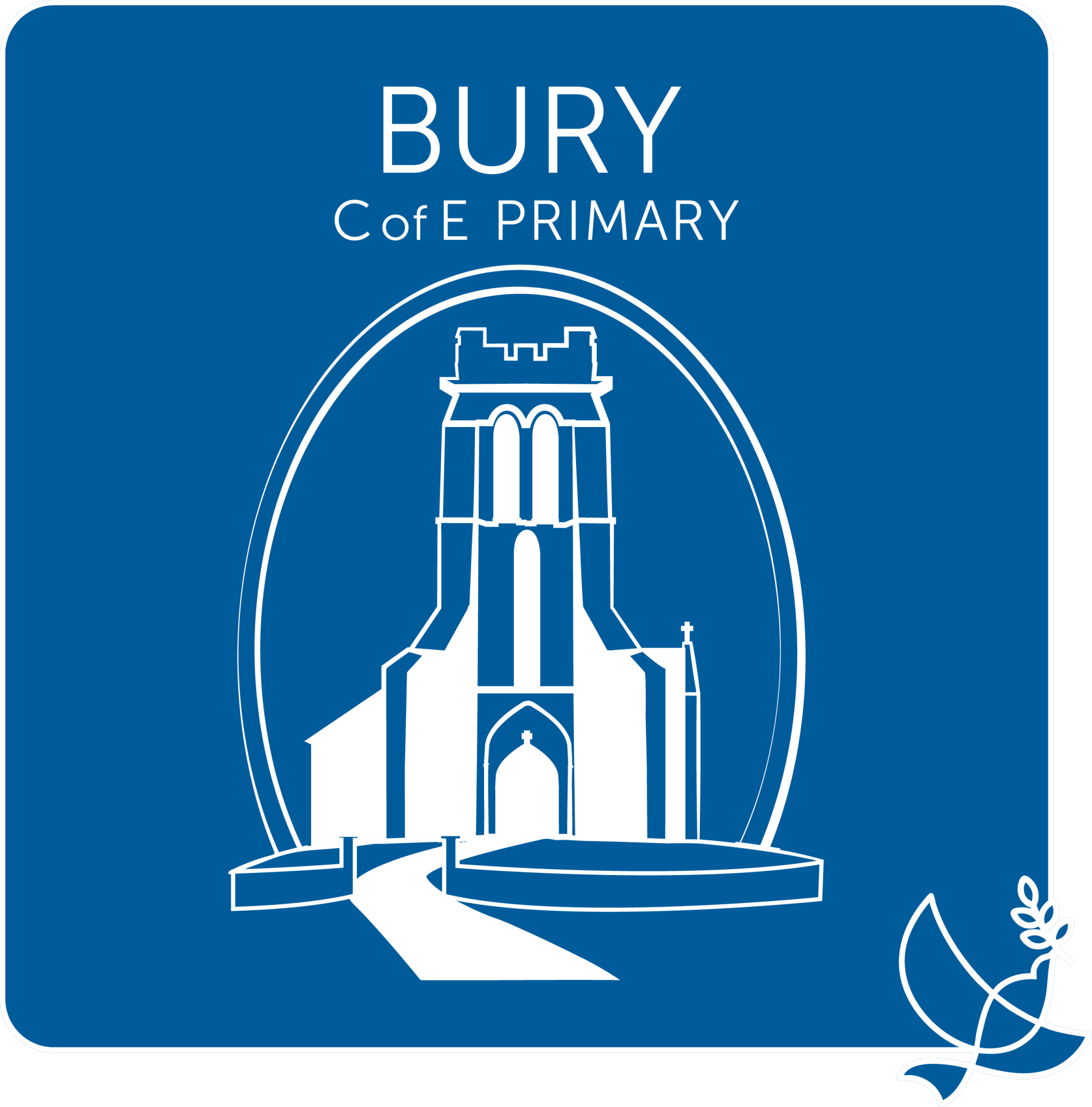 Logo of Bury CofE Primary (Peterbrough hub)