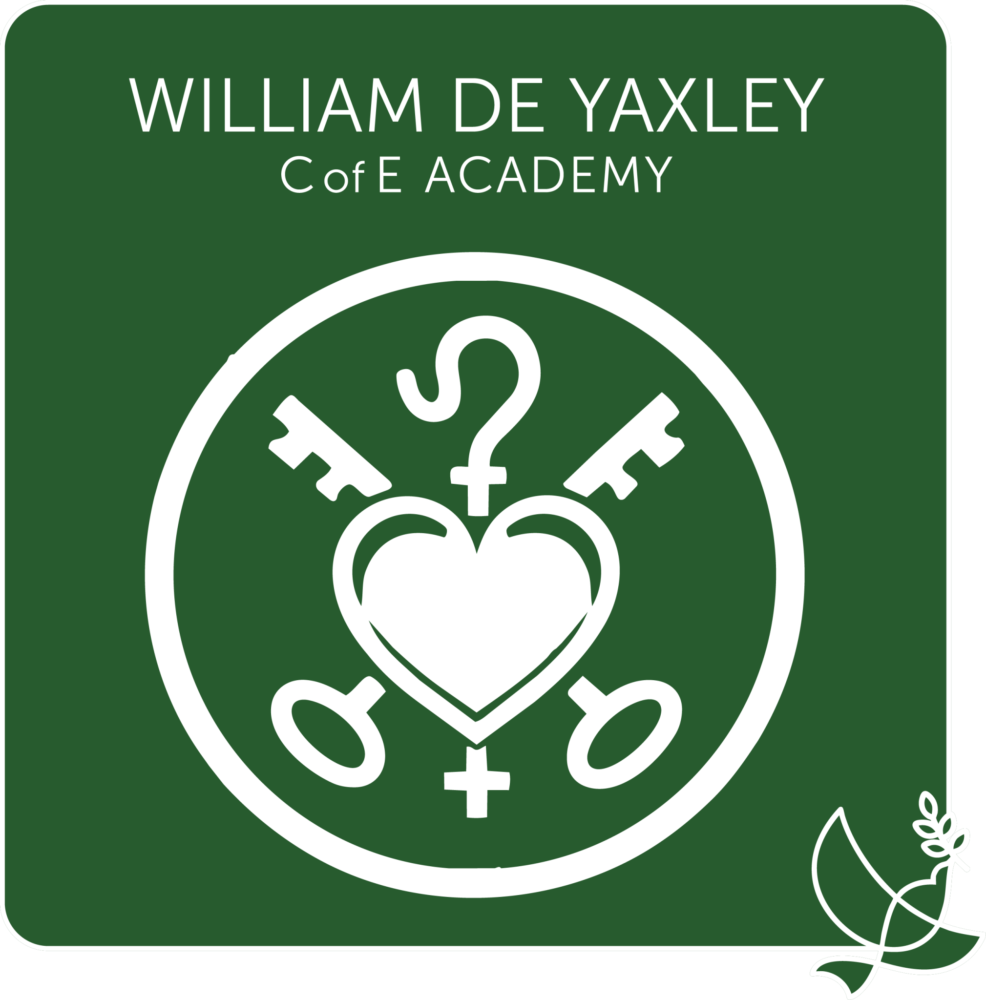 Logo of William De Yaxley C of E Academy (Peterborough Hub)