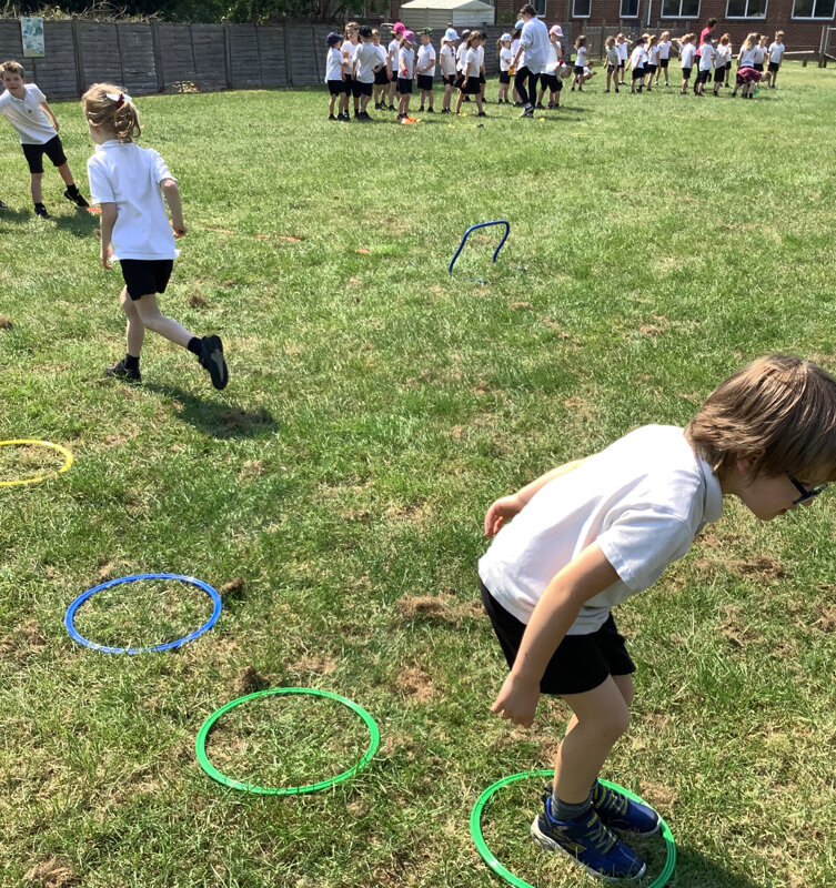 Image of Year 1 Class Updates - Term 6 Week 2 - Practising Athletics