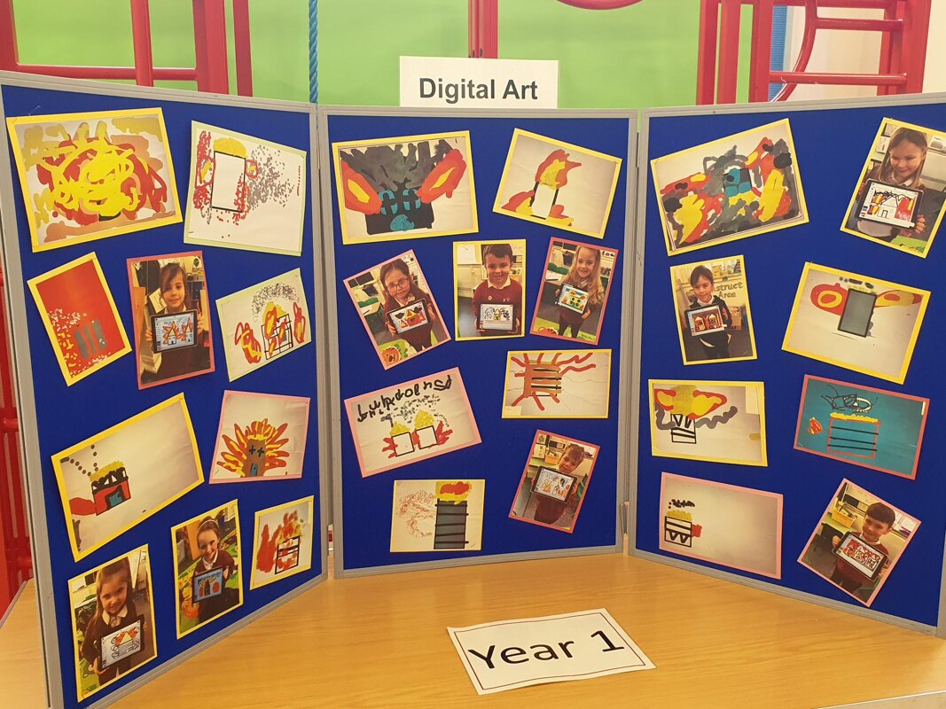 Image of 2023 Grange Infant School Art Exhibition