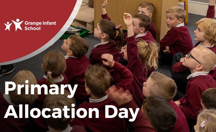 Image of National Offer Day 2023, Joining Grange Infants School