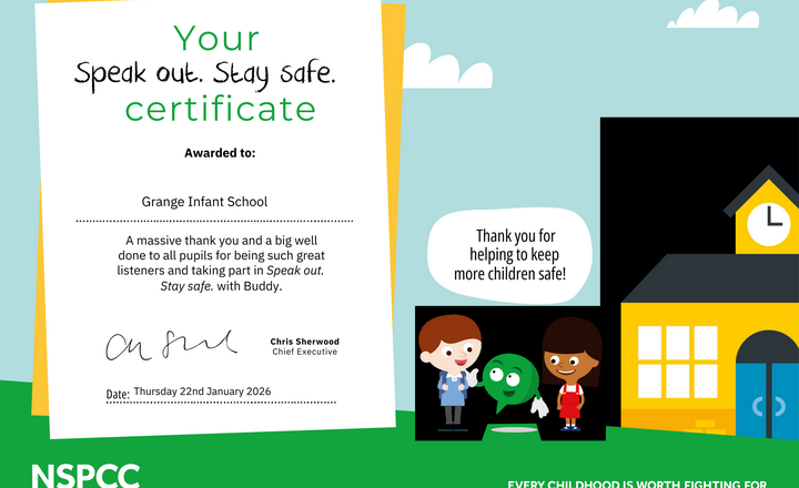 Image of NSPCC Speak Out. Stay Safe