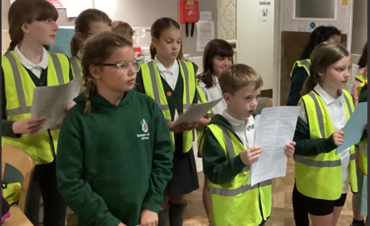 Image of Junior School Choir Visit Local Care Home