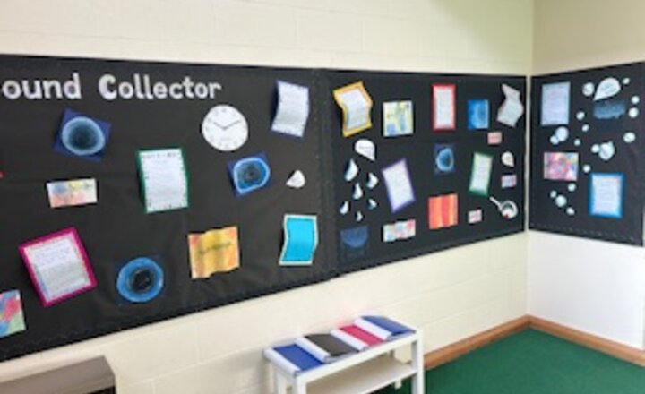 Image of Whole School Poetry and Art Week Displays