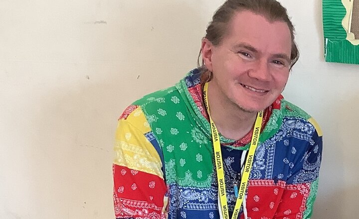 Image of Author and illustrator Steve Anthony Visit