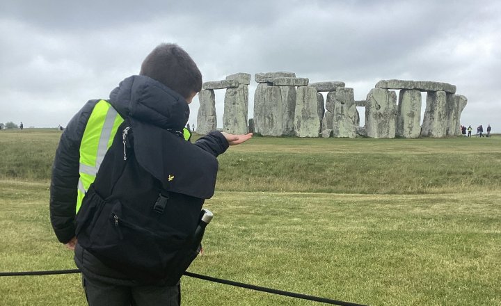 Image of Year 3 & 4 Stonehenge Visit