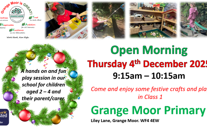 Image of Open Morning December 2025