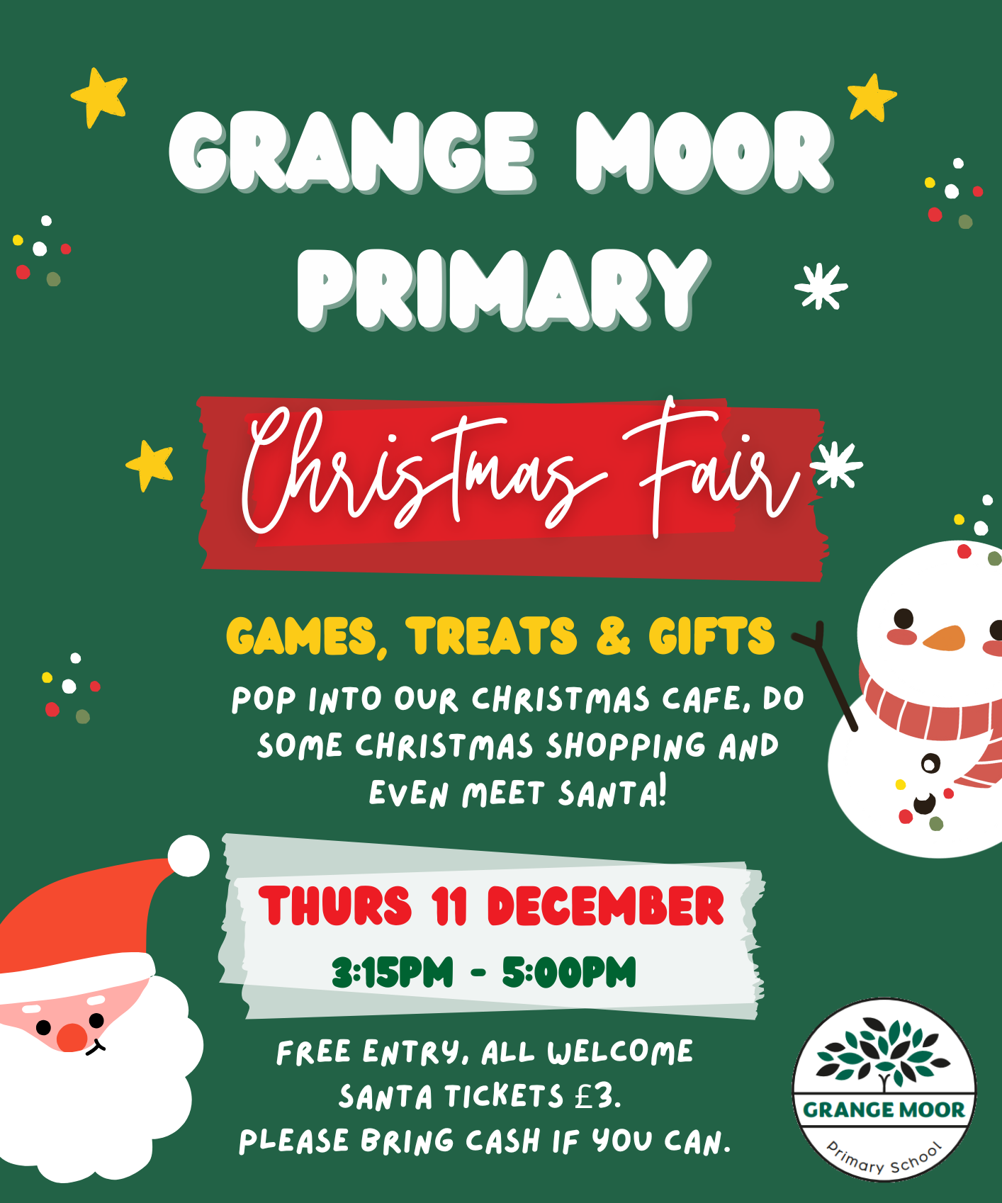 Image of Grange Moor Primary Christmas Fair