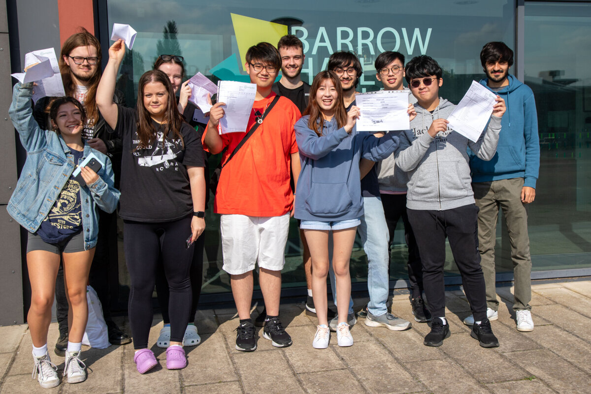 Image of Barrow Hall College 6th Form Results