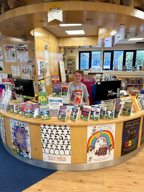 Image of Matt Oldfield's Visit Ignites Literary Excitement Ahead of World Book Day