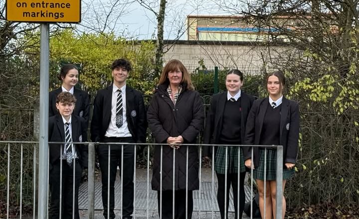 Image of Junior Leadership Team Discusses School Traffic Safety with Warrington Borough Council