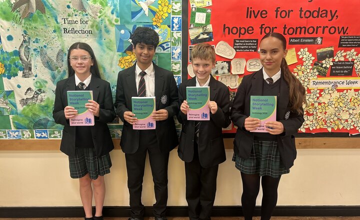 Image of Key Stage 3 Students Become Published Authors in National Literacy Trust Competition