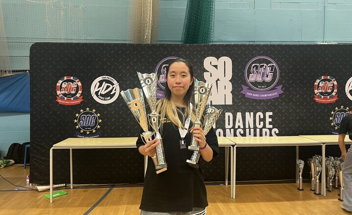 Image of Year 8 Ashley Shines in Dance Competitions