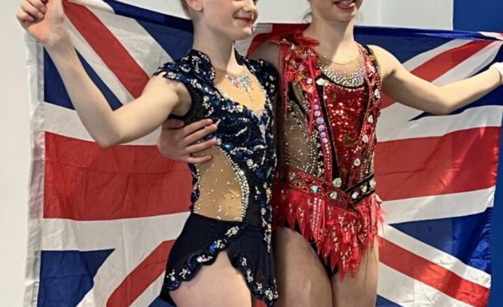 Image of Alex and Lottie to represent Team GB in Baku