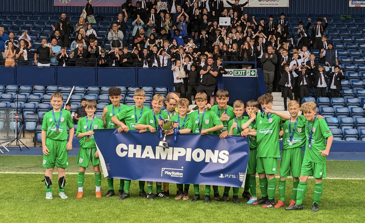 Image of Great Sankey High School's Year 7 Football Team Makes History in PlayStation National Cup Final