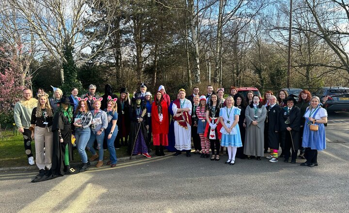 Image of World Book Day at Great Sankey High School! 