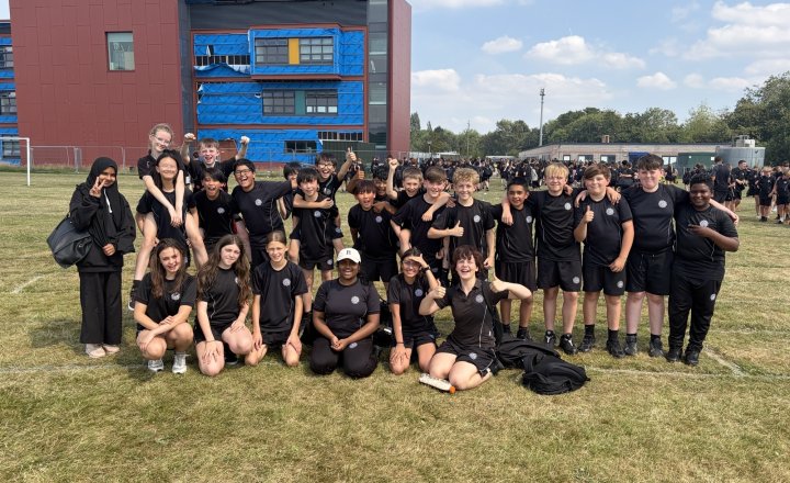 Image of Students Shine at Great Sankey High School Sports Days