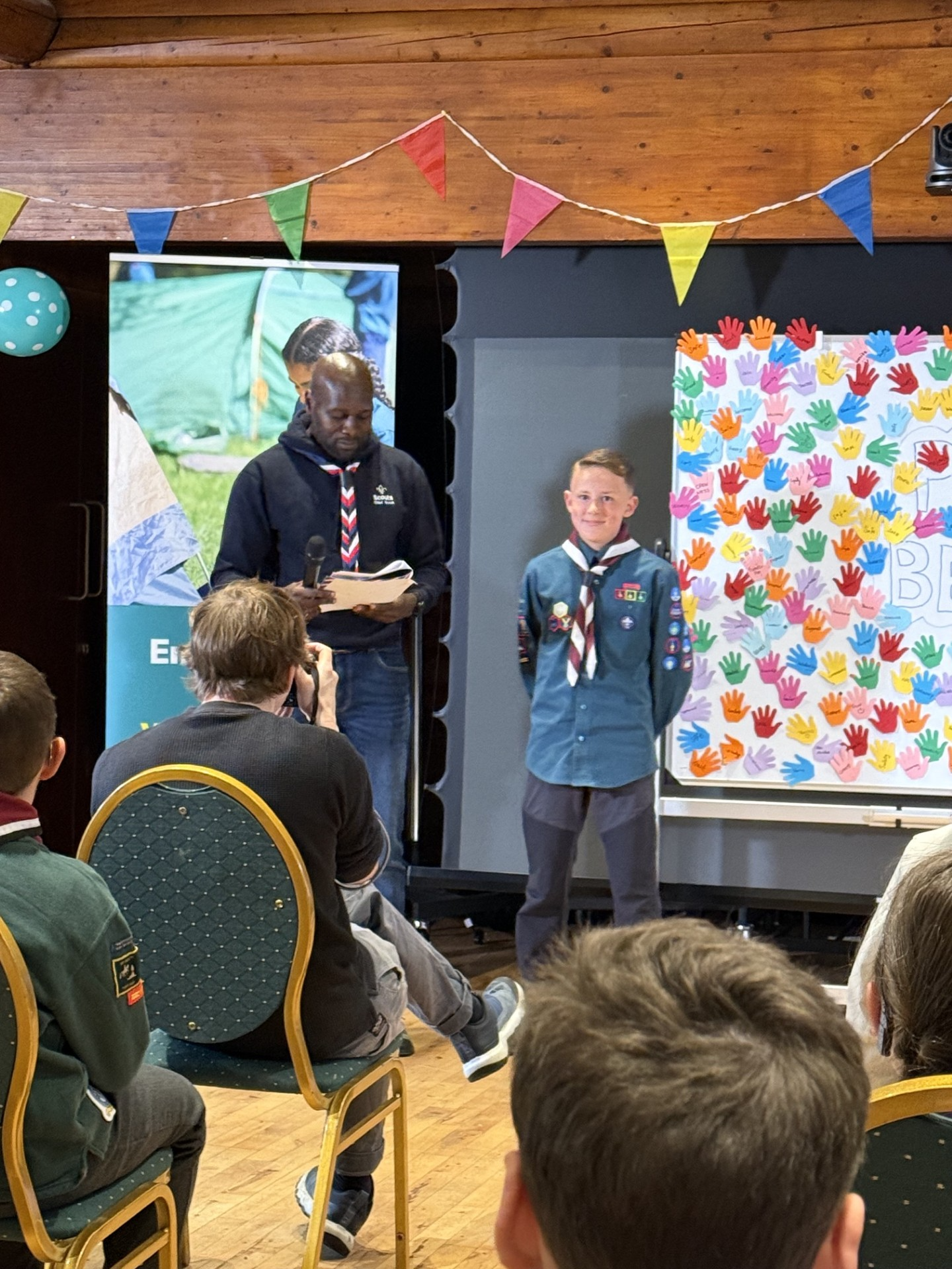 Image of Luke Recognised with Prestigious Chief Scout’s Unsung Hero Award