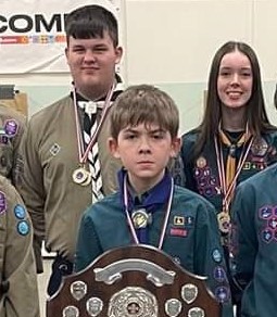 Image of Year 7 Student Darragh Excels in Cheshire Scouts Shooting Team