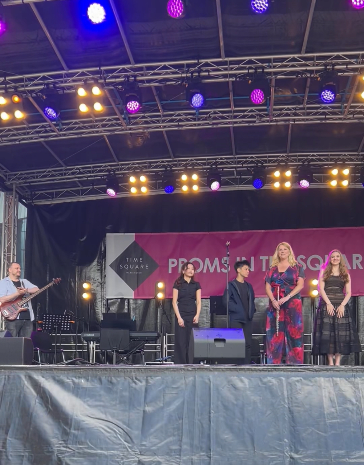 Image of Rain Couldn’t Dampen the Spirit: Stunning Performances at Proms in the Square