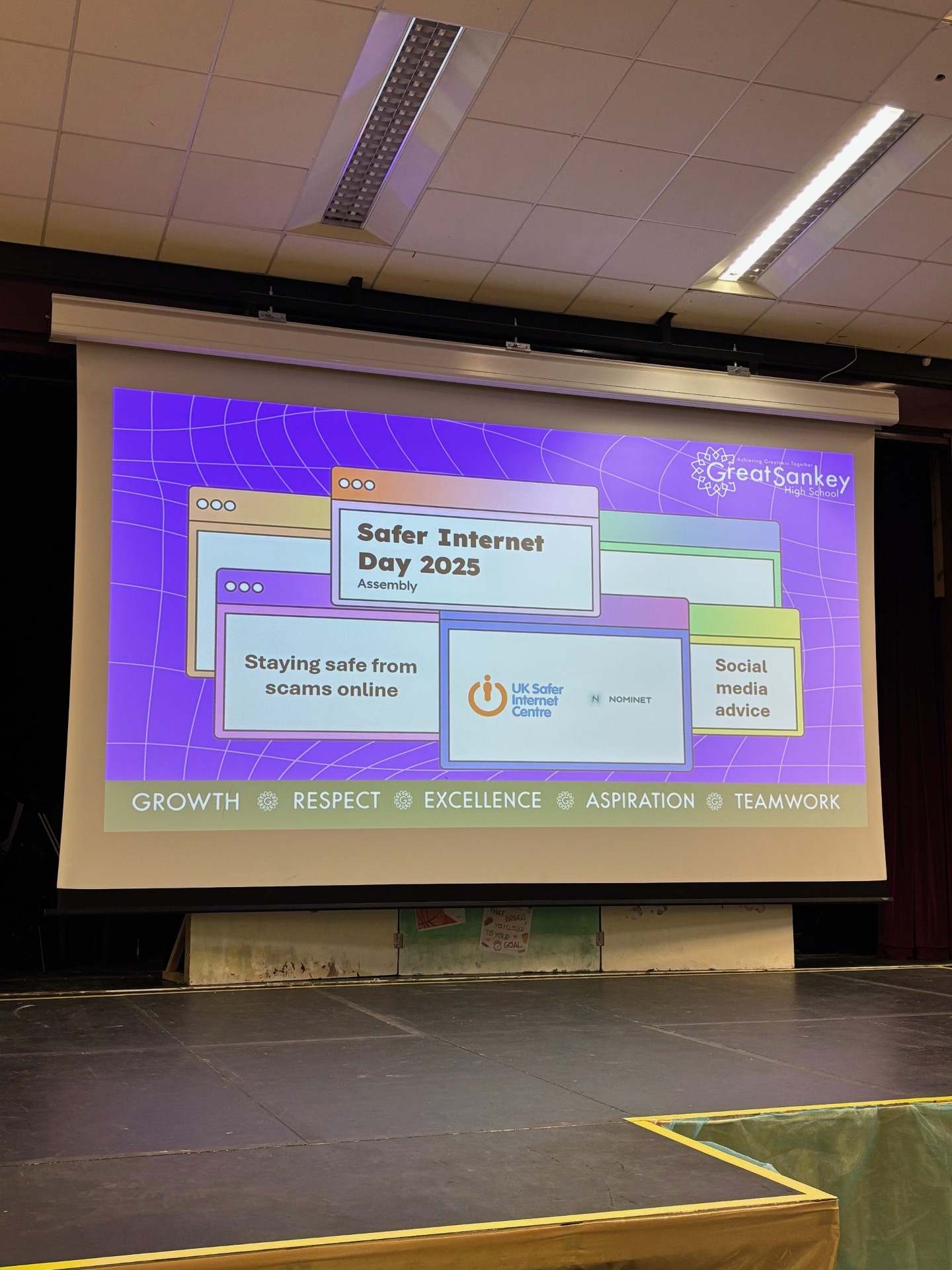 Image of Safer Internet Day 2025: Empowering Pupils to Stay Safe Online at Great Sankey High School