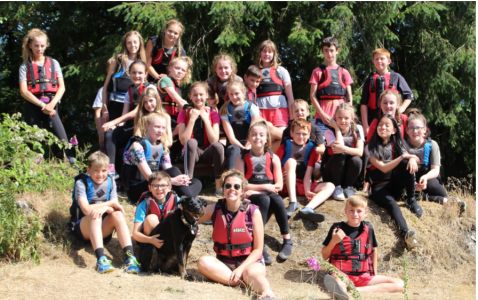 Image of Year 7 and 8 Summer Camp, July 2022