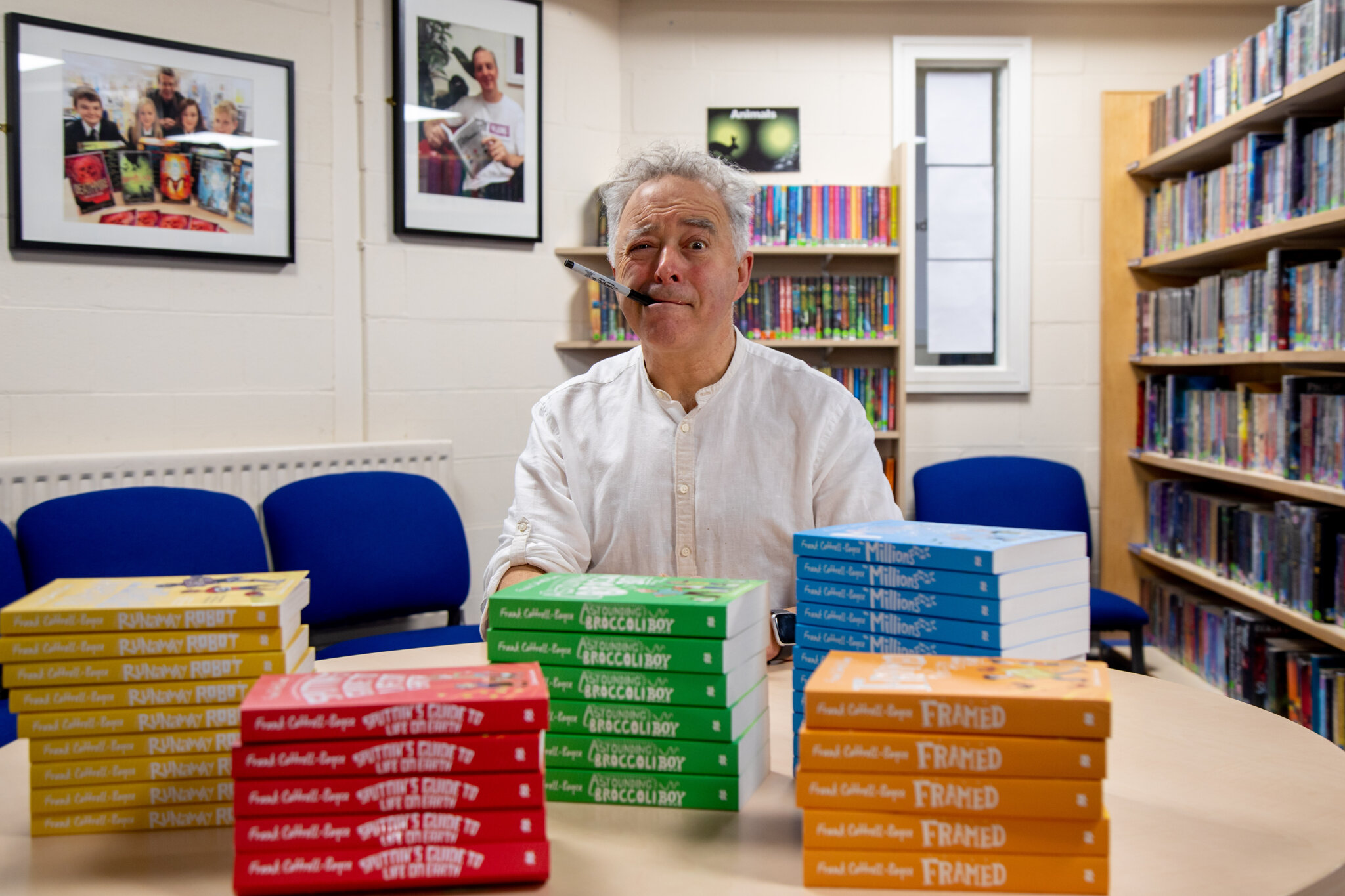 Image of Frank Cottrell-Boyce Visits Year 8 