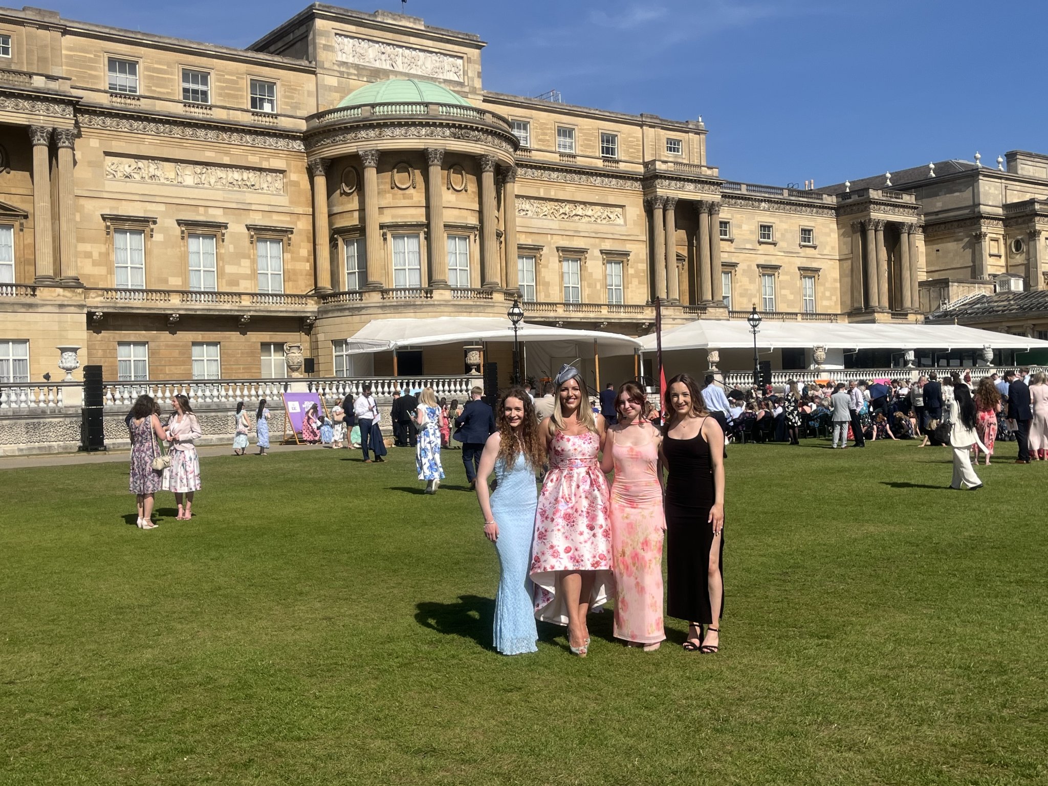 Image of Former Barrow Hall College Students Celebrate Gold Duke of Edinburgh Achievement at Buckingham Palace