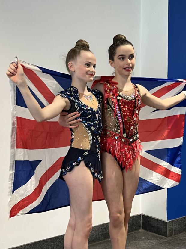 Image of Alex and Lottie to represent Team GB in Baku