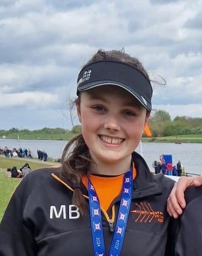 Image of Maisie Triumphs as British Junior Inter-Regional Rowing Champion 2024