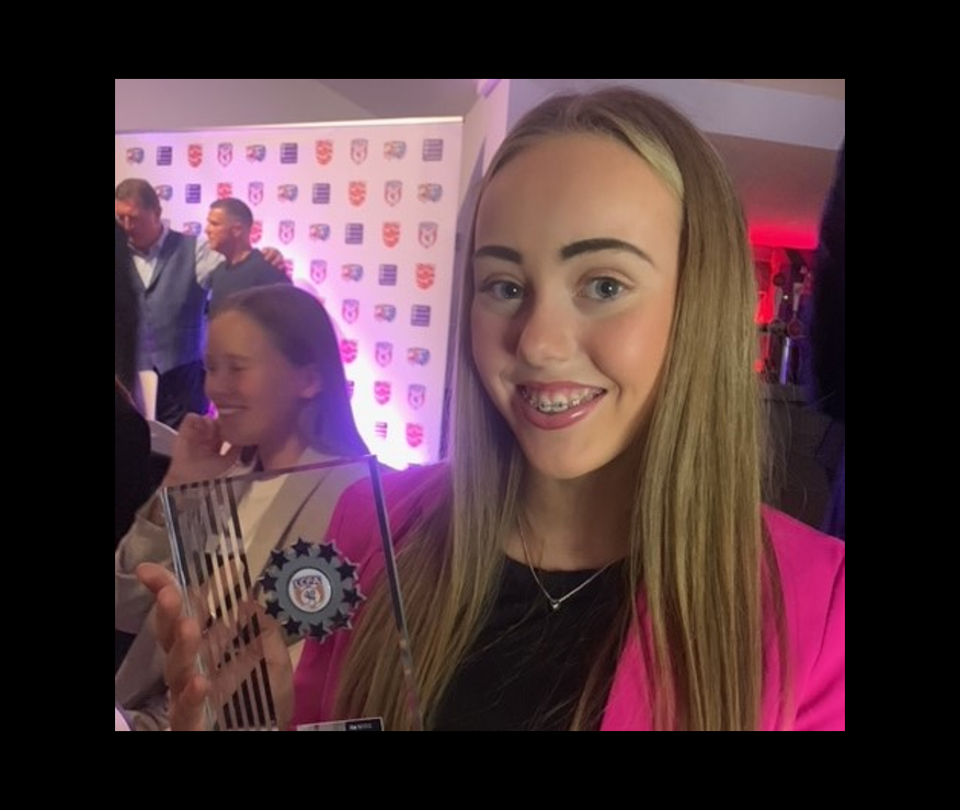 Image of Rising Star Ellie Shines Bright with Best Refereeing Newcomer Award