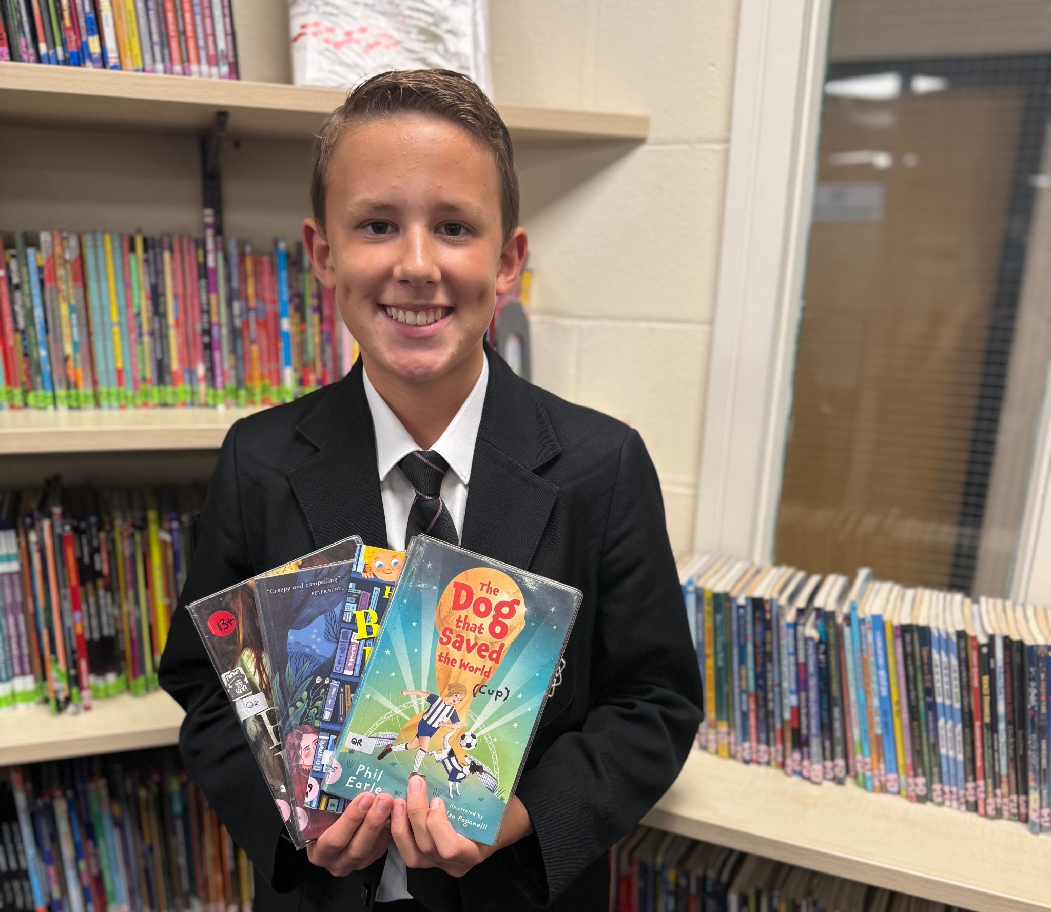 Image of Year 9 Student Luke Champions Dyslexia Awareness and Inclusion