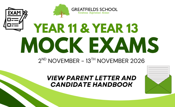 Image of Year 11 and 13 Mock Exams