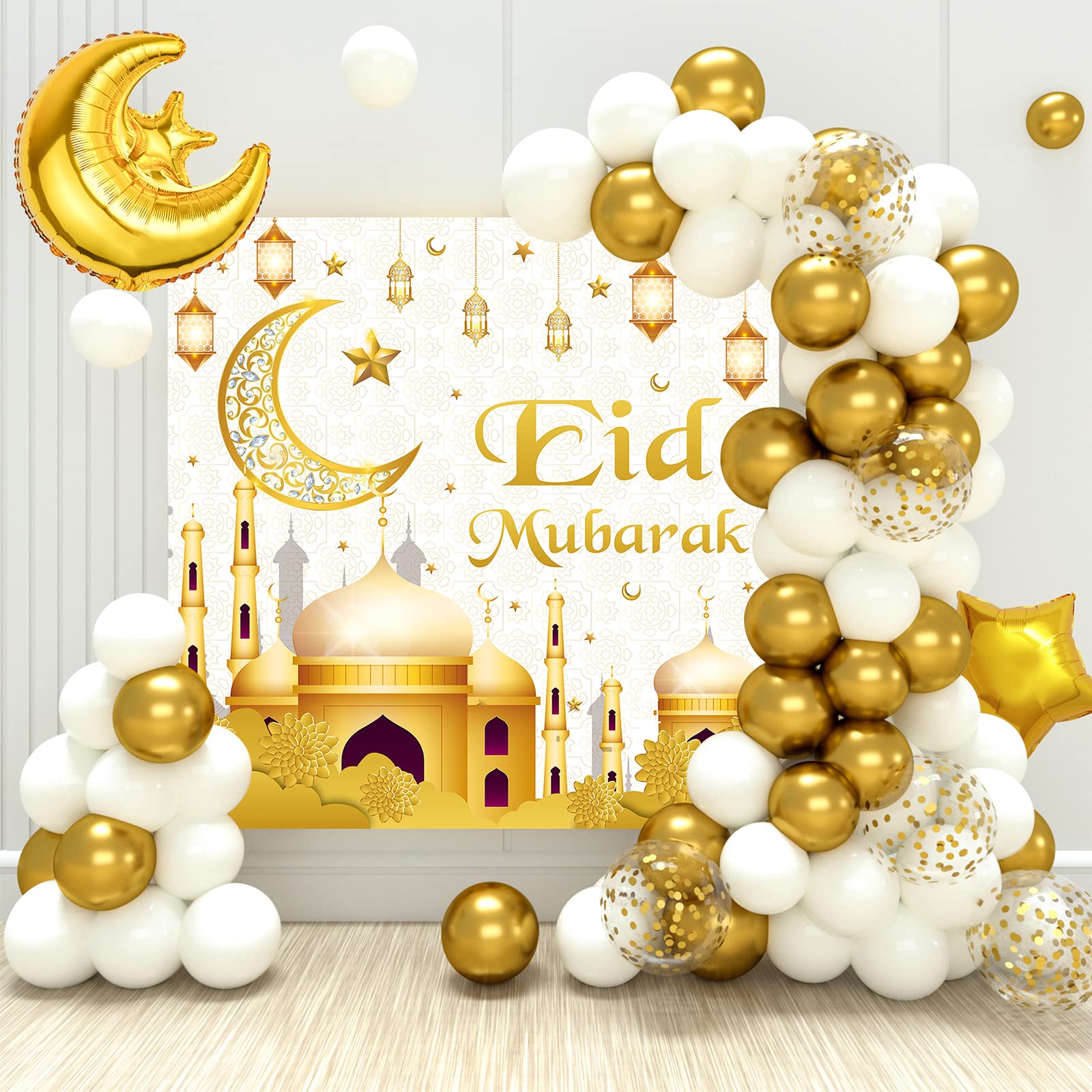 Image of Eid celebration meal and parties