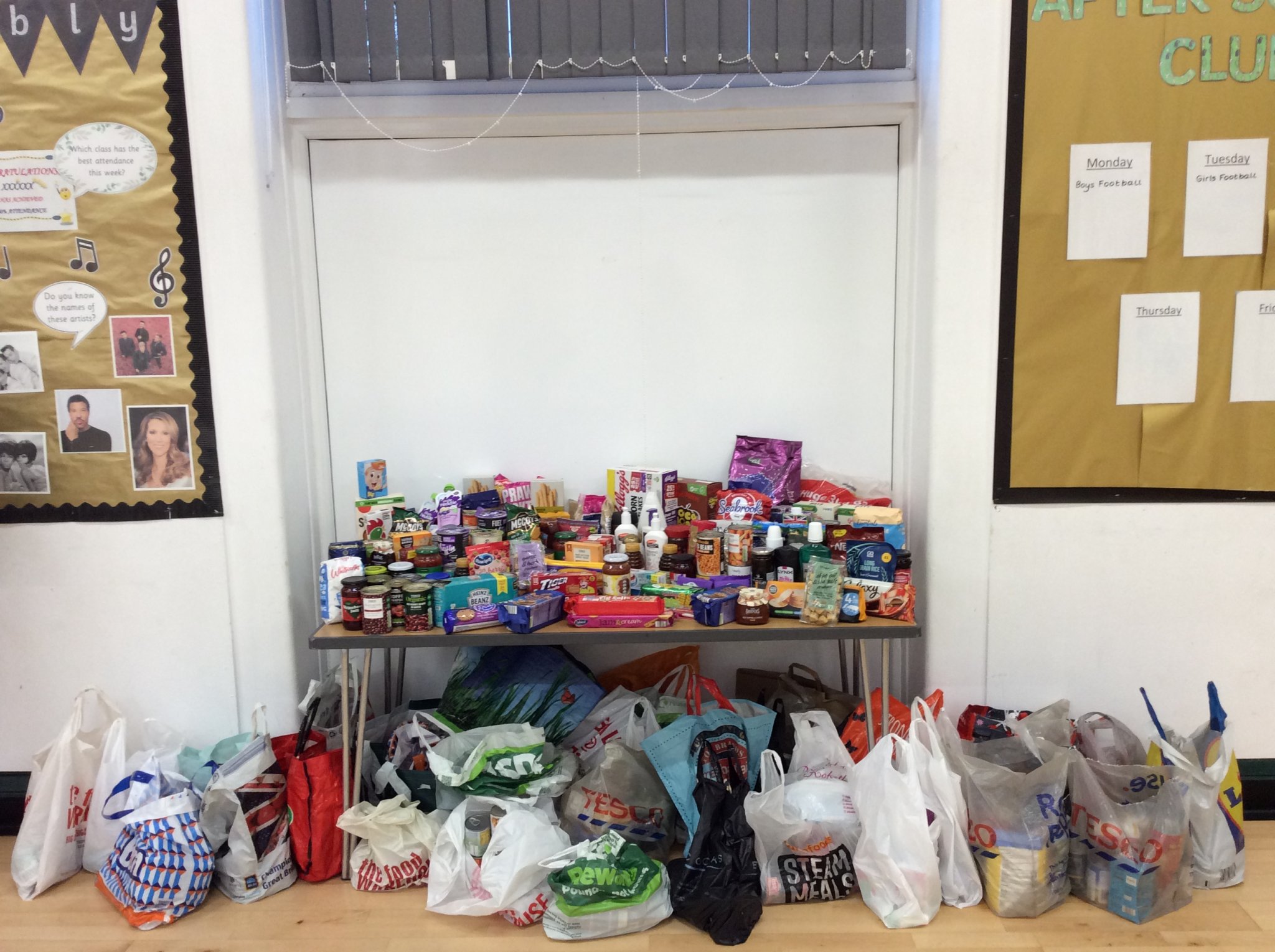 Image of Greenbank Harvest Festival and Foodbank collection