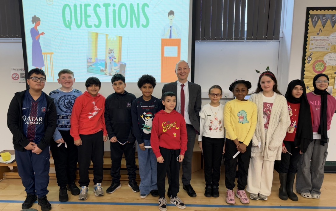 Image of MP visit and question time