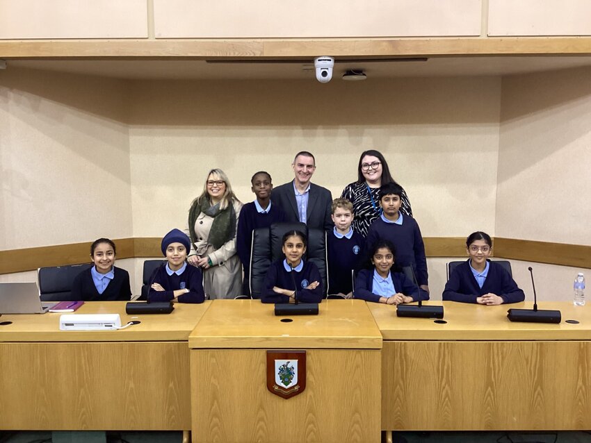 Image of Sandwell Council House Visit 