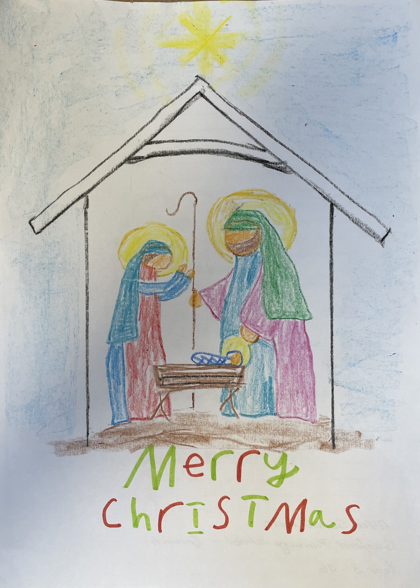 Image of Alfie S's Christmas Card Design