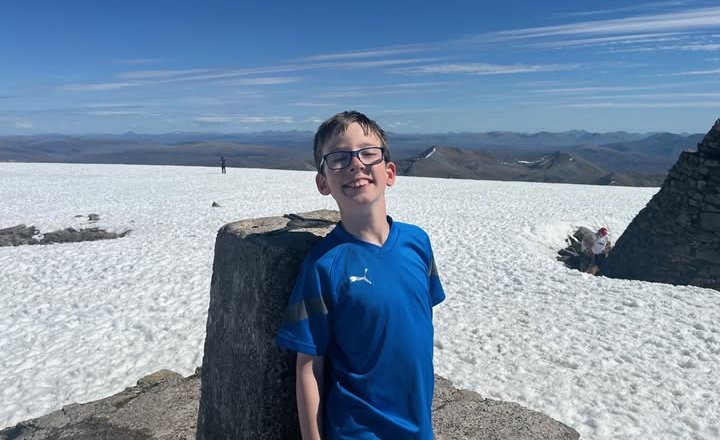 Image of Harvey Climbs Ben Nevis!