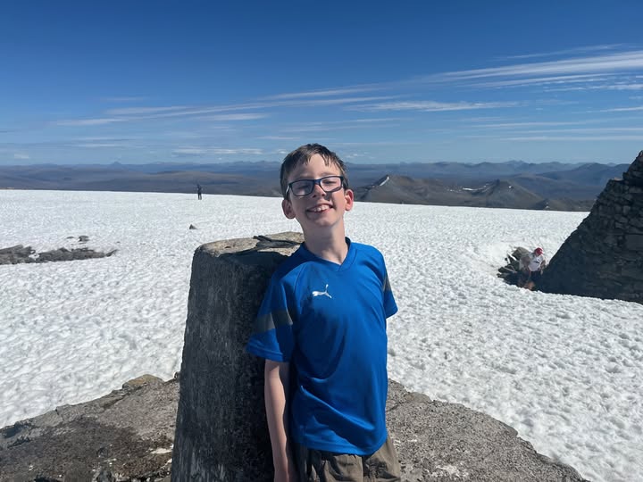 Image of Harvey Climbs Ben Nevis!