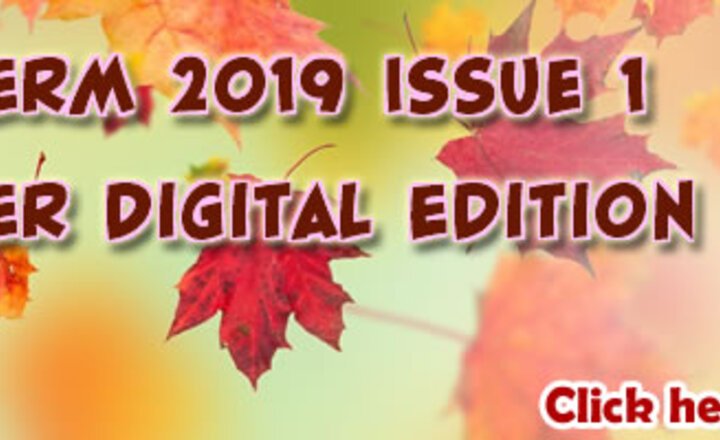 Image of Autumn 2019 Newsletter - Issue 1