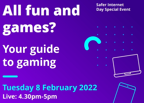 Image of Safer Internet - Guide to Gaming event