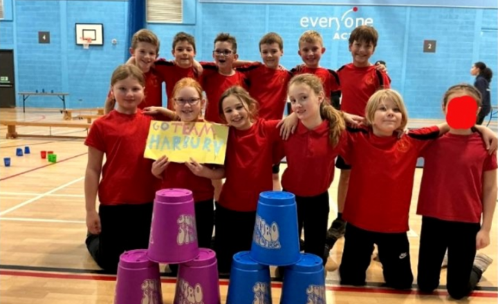 Image of Y4 Speed Stacking Competition