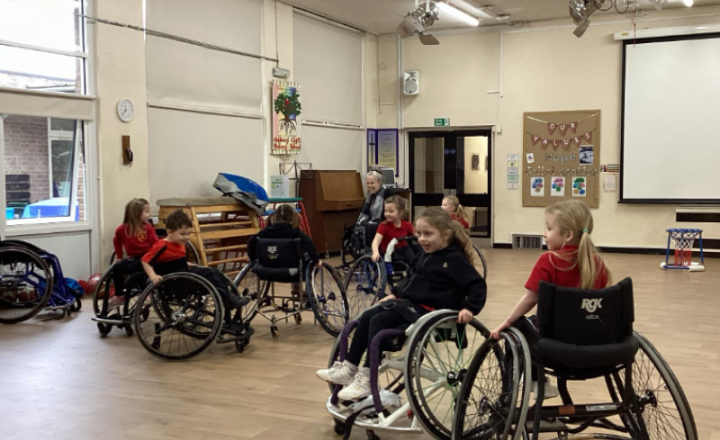 Image of Wheelchair Basketball